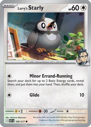 Larry's Starly 168/217  ME Ascended Heroes - Common