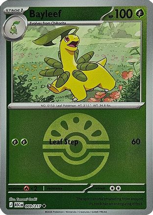 Bayleef (009/217) (Friend Ball) [Mega Evolution: Ascended Heroes]