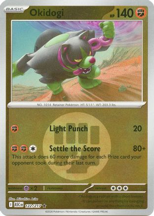 Okidogi (122/217) (Energy Symbol Pattern) [Mega Evolution: Ascended Heroes]