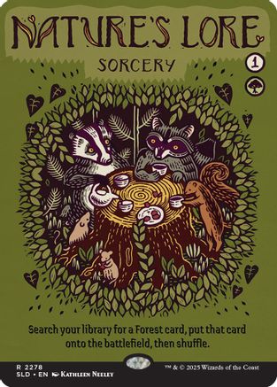 Nature's Lore (2278) (SLD-2278) - Secret Lair Drop Series