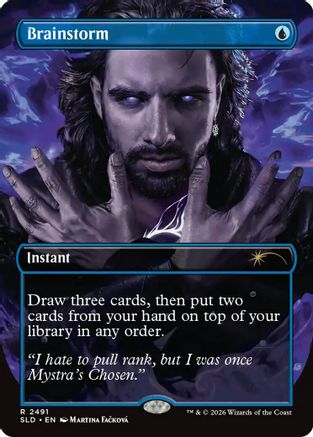 Brainstorm (2491) (SLD-2491) - Secret Lair Drop Series