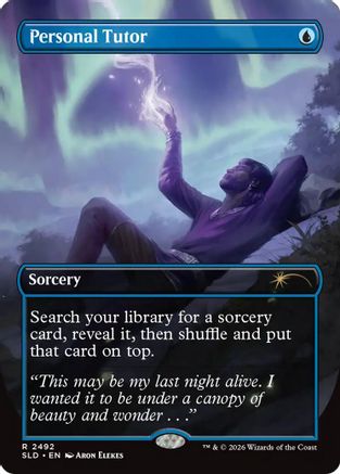 Personal Tutor (SLD-2492) - Secret Lair Drop Series Foil