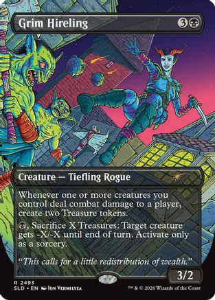 Grim Hireling (SLD-2493) - Secret Lair Drop Series Foil