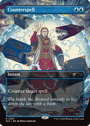 Counterspell (2497) (SLD-2497) - Secret Lair Drop Series