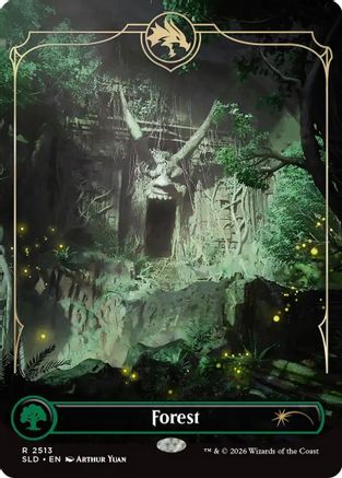 Forest (2513) (SLD-2513) - Secret Lair Drop Series Foil