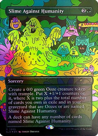 Slime Against Humanity (7083) (SLD-7083) - Secret Lair Drop Series Foil