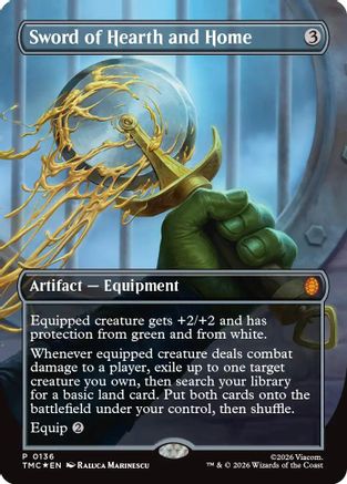 Sword of Hearth and Home (Borderless) [Teenage Mutant Ninja Turtles Promos]