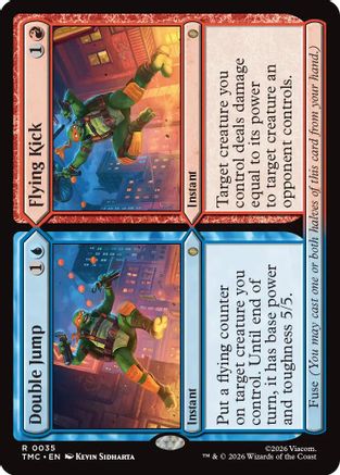 Double Jump // Flying Kick [Teenage Mutant Ninja Turtles Commander]