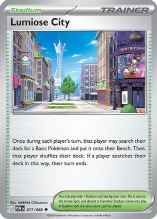 Lumiose City (077/088) [Mega Evolution: Perfect Order]