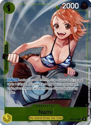 Nami (OP15-108) (Dash Pack) (OP15-108) - Adventure on Kami's Island Foil