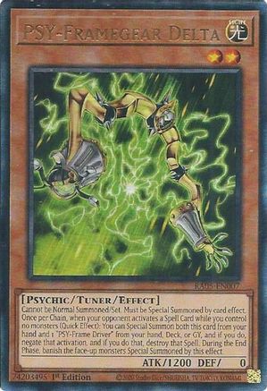 PSY-Framegear Delta (PUR) (RA05-EN007) - Rarity Collection 5 1st Edition