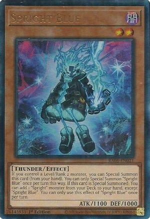 Spright Blue (PUR) (RA05-EN021) - Rarity Collection 5 1st Edition