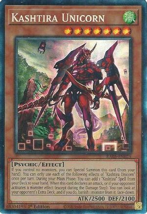 Kashtira Unicorn (PCR) (RA05-EN025) - Rarity Collection 5 1st Edition
