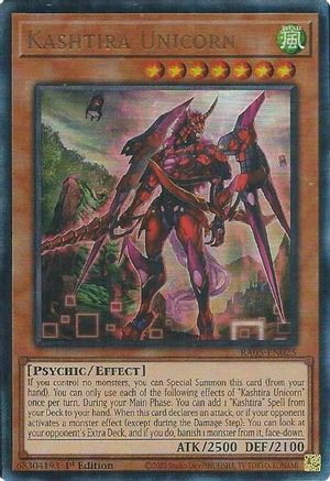 Kashtira Unicorn (PUR) (RA05-EN025) - Rarity Collection 5 1st Edition