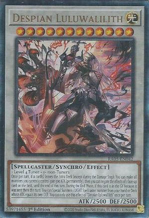 Despian Luluwalilith (PUR) (RA05-EN042) - Rarity Collection 5 1st Edition