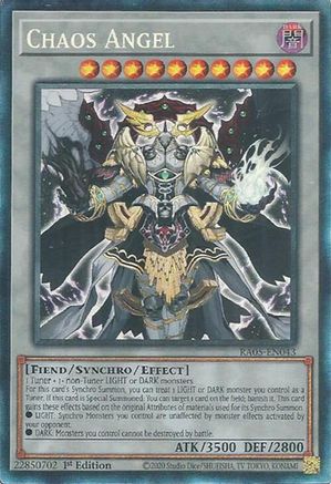 Chaos Angel (PCR) (RA05-EN043) - Rarity Collection 5 1st Edition