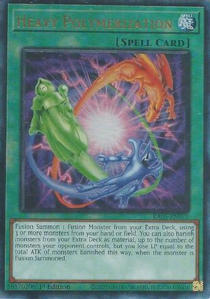 Heavy Polymerization (PUR) (RA05-EN071) - Rarity Collection 5 1st Edition