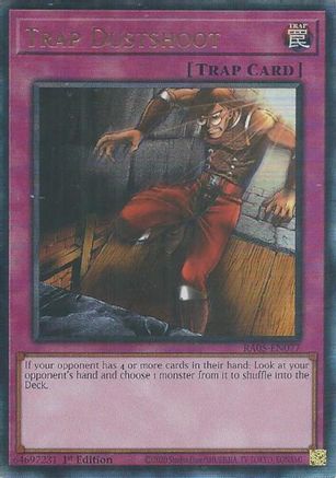 Trap Dustshoot (PUR) (RA05-EN077) - Rarity Collection 5 1st Edition