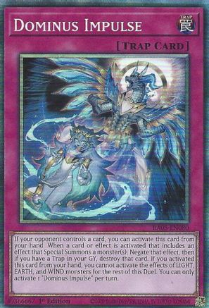 Dominus Impulse (PCR) (RA05-EN080) - Rarity Collection 5 1st Edition