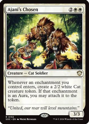 Ajani's Chosen [Secrets of Strixhaven Commander]