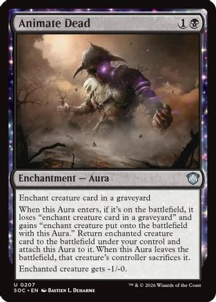 Animate Dead [Secrets of Strixhaven Commander]