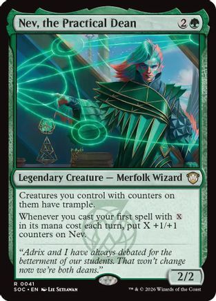 Nev, the Practical Dean [Secrets of Strixhaven Commander]