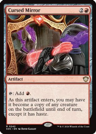 Cursed Mirror [Secrets of Strixhaven Commander]