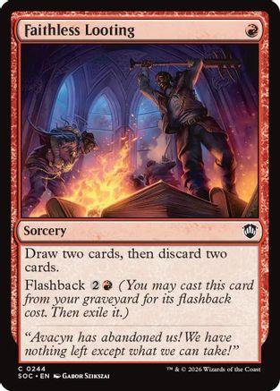 Faithless Looting [Secrets of Strixhaven Commander]