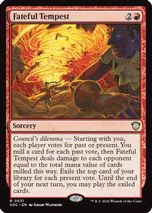Fateful Tempest [Secrets of Strixhaven Commander]