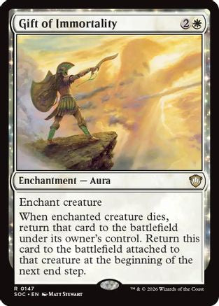 Gift of Immortality [Secrets of Strixhaven Commander]