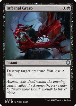 Infernal Grasp [Secrets of Strixhaven Commander]