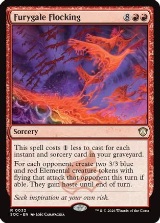 Furygale Flocking [Secrets of Strixhaven Commander]