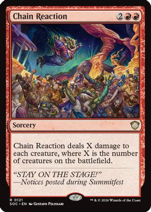 Chain Reaction [Secrets of Strixhaven Commander]
