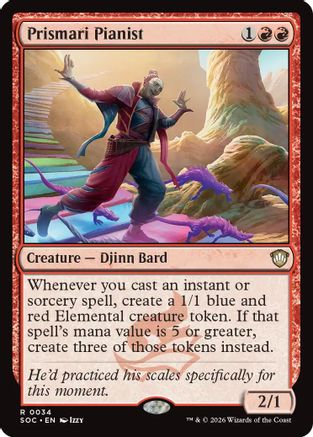 Prismari Pianist [Secrets of Strixhaven Commander]