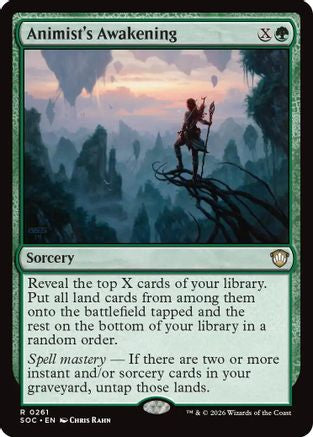 Animist's Awakening [Secrets of Strixhaven Commander]