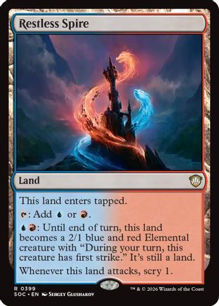 Restless Spire [Secrets of Strixhaven Commander]