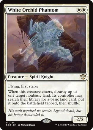 White Orchid Phantom [Secrets of Strixhaven Commander]