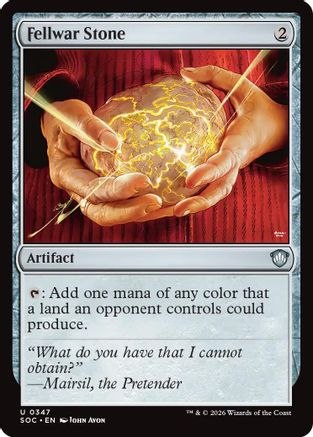 Fellwar Stone [Secrets of Strixhaven Commander]