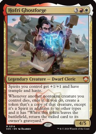 Hofri Ghostforge [Secrets of Strixhaven Commander]