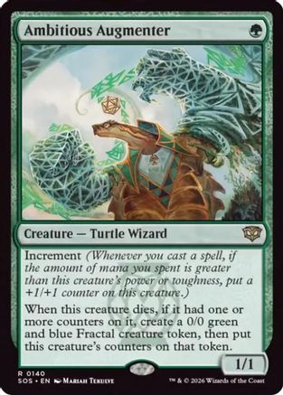 Ambitious Augmenter [Secrets of Strixhaven]