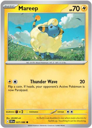 Mareep 027/086  ME04 Chaos Rising - Common