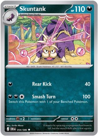 Skuntank 054/086  ME04 Chaos Rising - Uncommon
