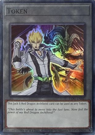 Token: Jack Atlas & Red Dragon Archfiend () - Blazing Dominion Unlimited