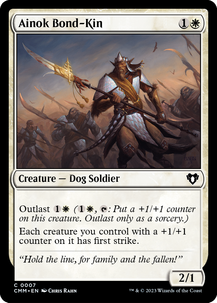 Ainok Bond-Kin [Commander Masters]