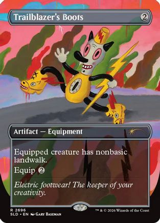 Trailblazer's Boots (SLD-2696) - Secret Lair Drop Series Foil