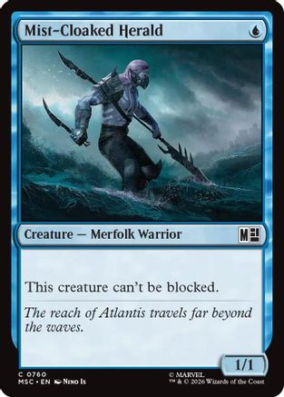 Mist-Cloaked Herald (MSC-760) - Commander: Marvel Super Heroes