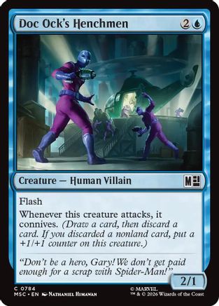 Doc Ock's Henchmen (MSC-784) - Commander: Marvel Super Heroes