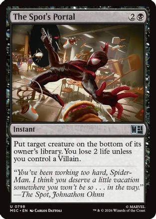 The Spot's Portal (MSC-798) - Commander: Marvel Super Heroes Foil