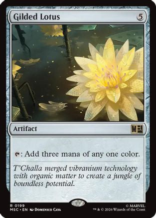 Gilded Lotus (MSC-199) - Commander: Marvel Super Heroes