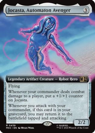 Jocasta, Automaton Avenger (Extended Art) (MSC-439) - Commander: Marvel Super Heroes